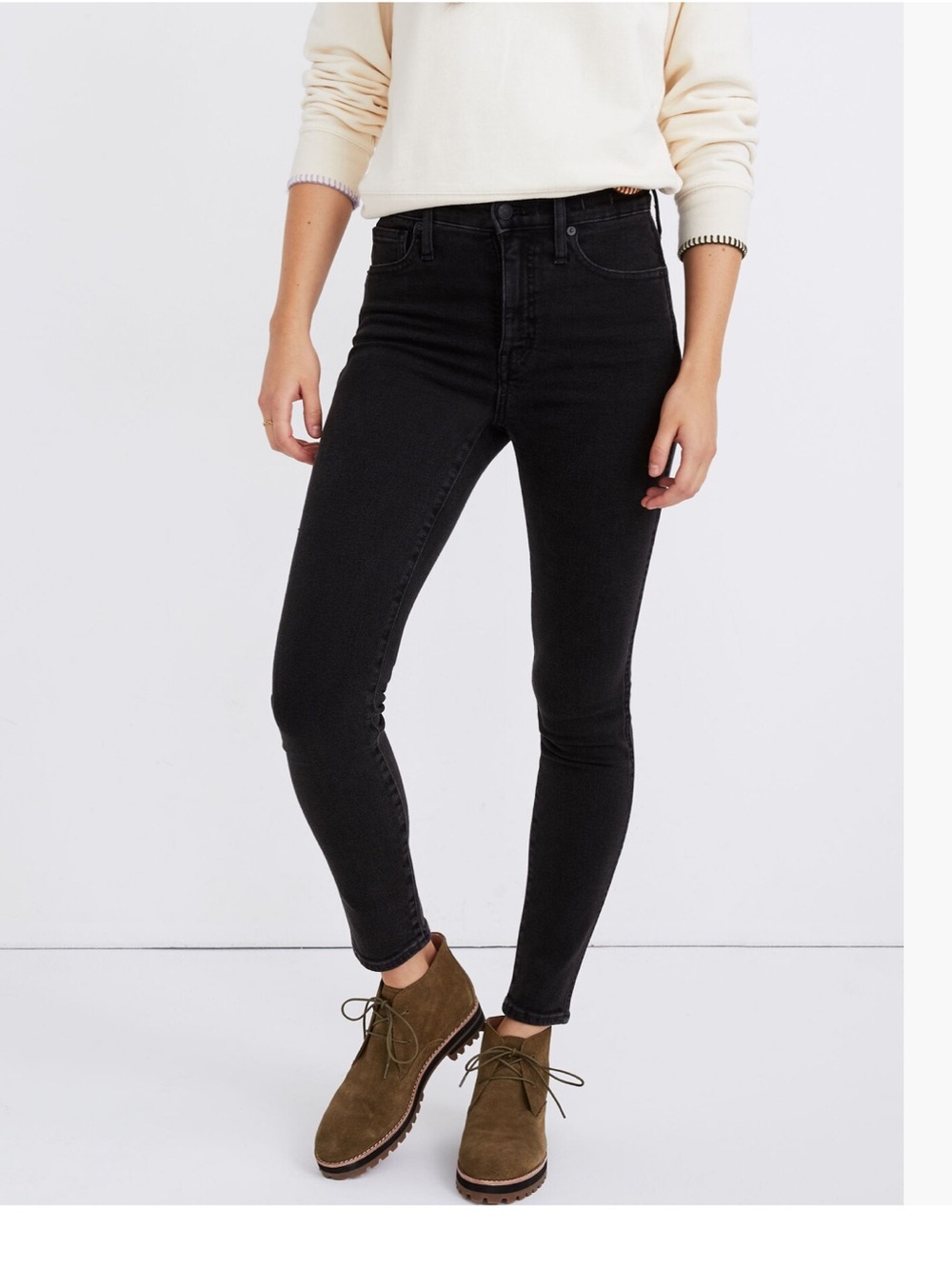🖤 Madewell 10" High-Rise Skinny Jeans in Starkey Wash size 31